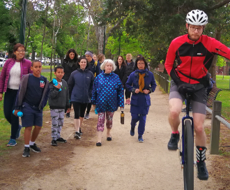 Victoria Walks: Women Who Walk, Princes Park 2019